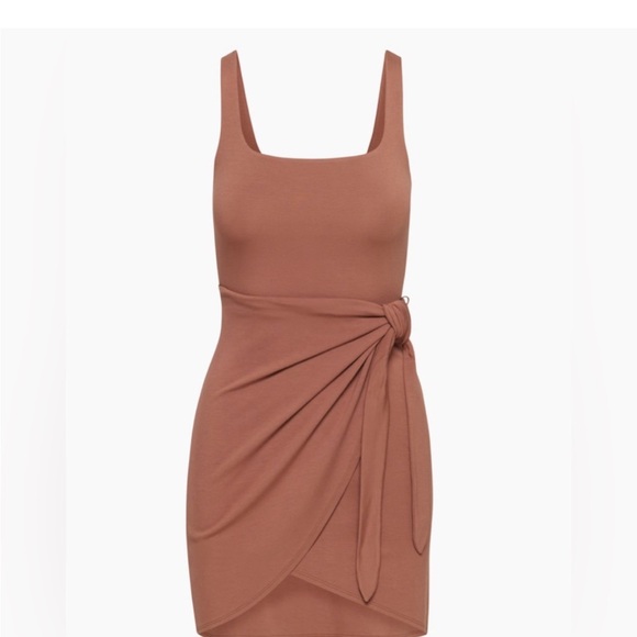 Aritzia Wilfred Saturn Mini Wrap Dress small - Picture 7 of 9